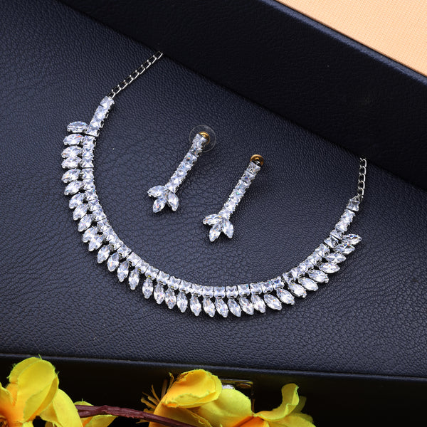 SILVER AAPTI AD NECKLACE