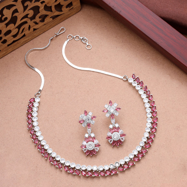 WINE AASHILI AD NECKLACE SET