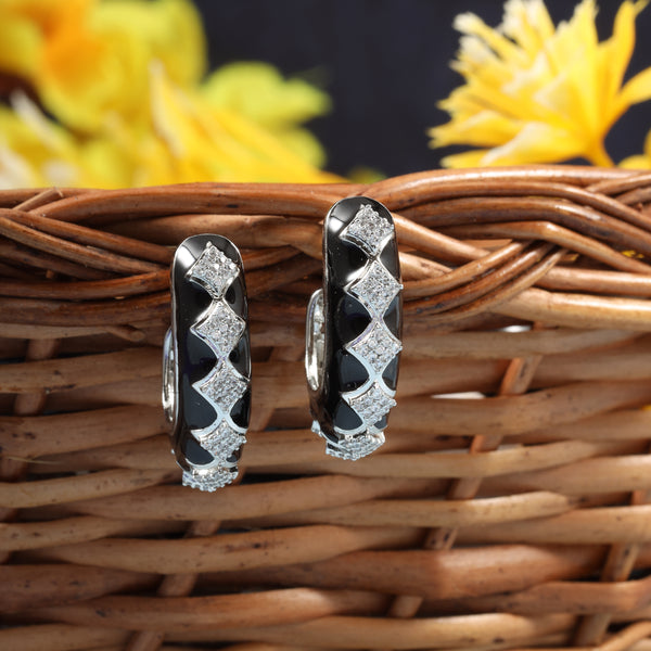 Black Saanvi AD Hoops