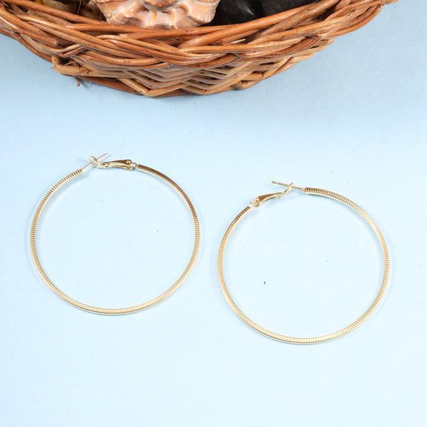 Golden Angelina Hoops