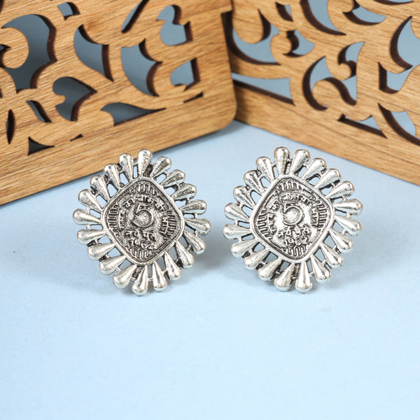Oxidised 5 Paise Studs