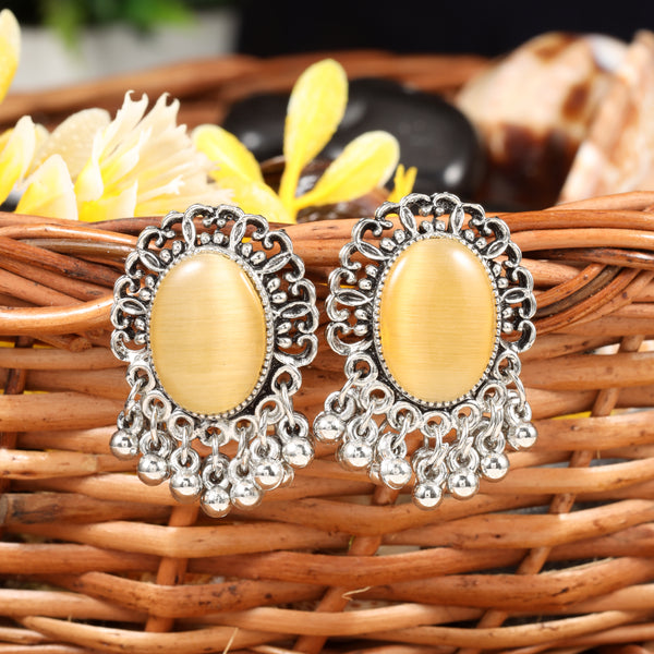 Mustard Rupali Studs